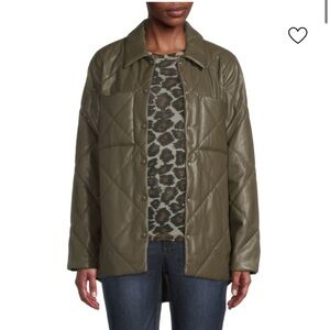 Calvin Klein Olive Puffer Jacket